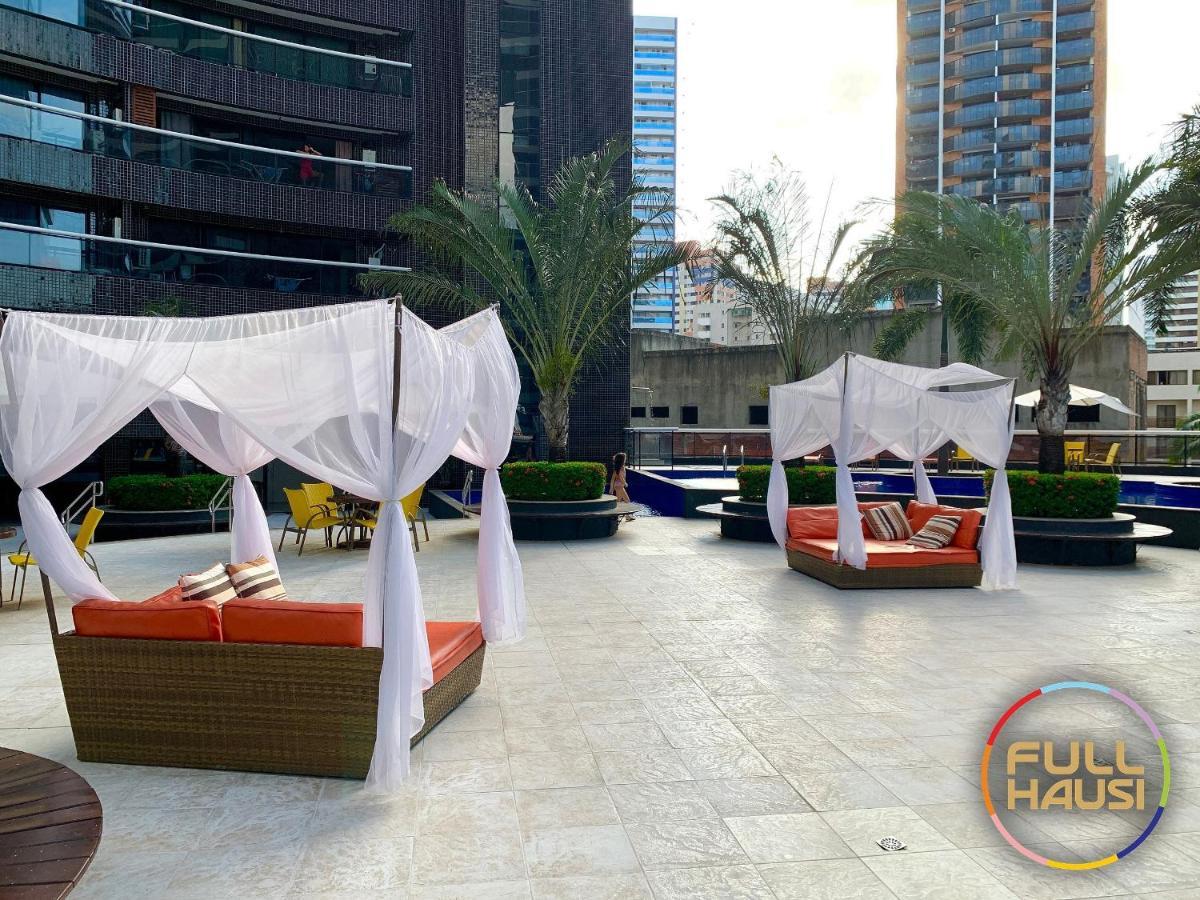Landscape Flat Charmoso Condominio Na Beira Mar Fortaleza  Eksteriør billede